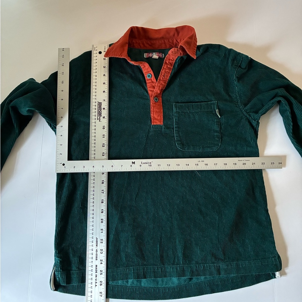 Urban Outfitters Teal and Orange Casual Shirt - Picture 7 of 7
